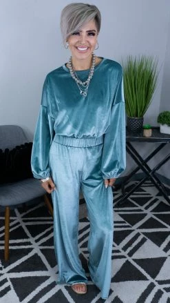 The ZigZag Stripe Seafoam Sweet Fantasy Pants [NO RETURNS]