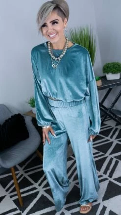 The ZigZag Stripe Seafoam Sweet Fantasy Top [NO RETURNS] TOPS & TUNICS