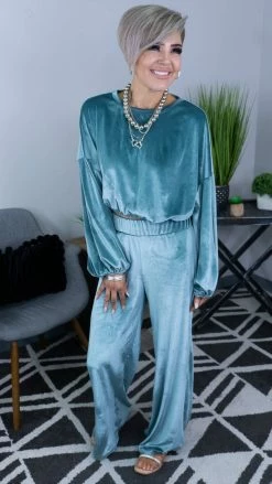 The ZigZag Stripe Seafoam Sweet Fantasy Top [NO RETURNS] TOPS & TUNICS