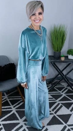 The ZigZag Stripe Seafoam Sweet Fantasy Top [NO RETURNS] TOPS & TUNICS