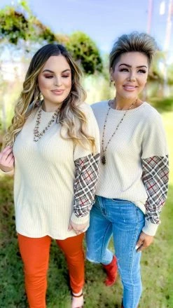 The ZigZag Stripe Searching For Me Sweater TOPS & TUNICS