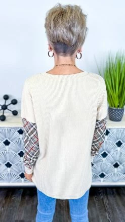 The ZigZag Stripe Searching For Me Sweater TOPS & TUNICS