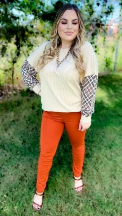 The ZigZag Stripe Searching For Me Sweater TOPS & TUNICS