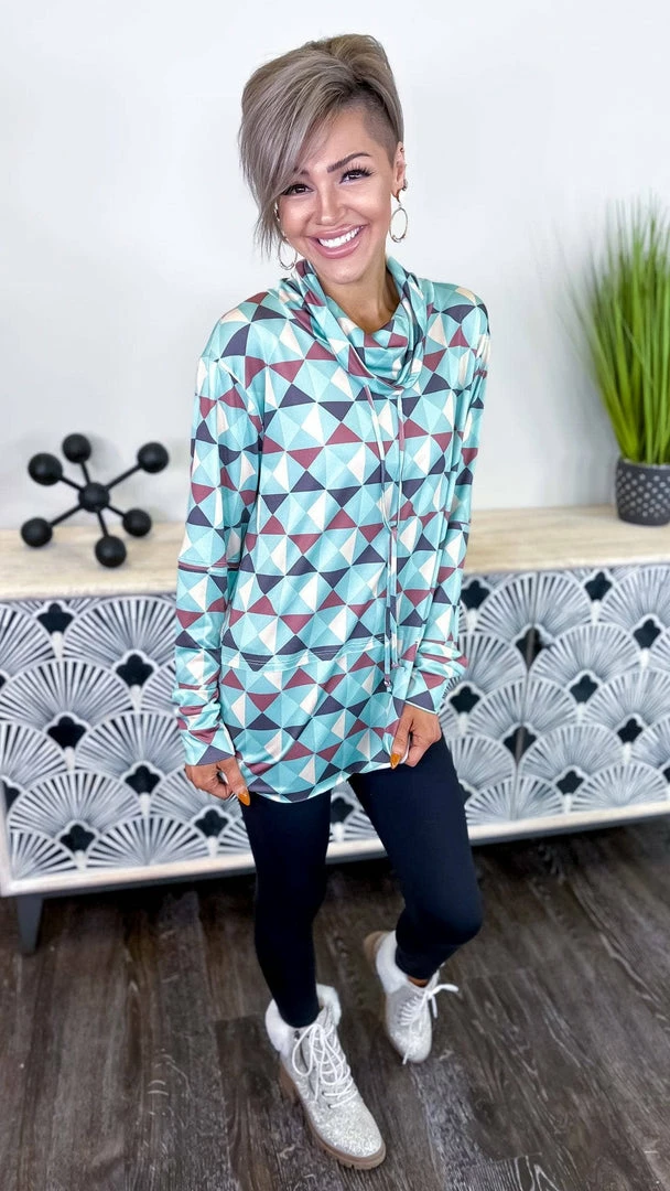 The ZigZag Stripe Seasonal Sweetness Top TOPS & TUNICS