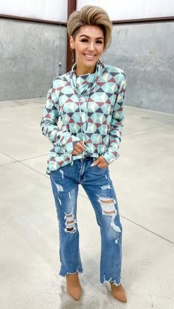 The ZigZag Stripe Seasonal Sweetness Top TOPS & TUNICS