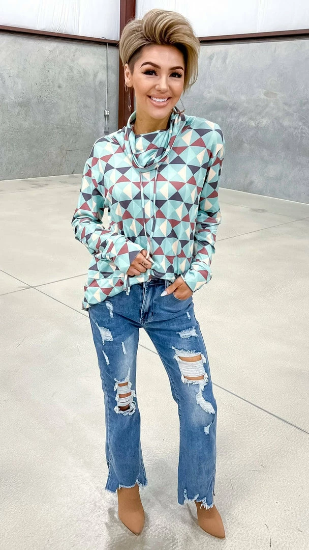 The ZigZag Stripe Seasonal Sweetness Top TOPS & TUNICS