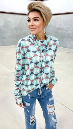 The ZigZag Stripe Seasonal Sweetness Top TOPS & TUNICS