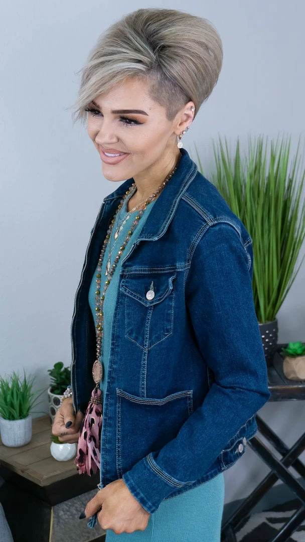 White Birch Seasoned Traveler Denim Jacket OUTERWEAR