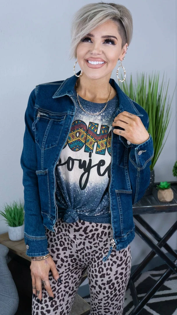 White Birch Seasoned Traveler Denim Jacket OUTERWEAR