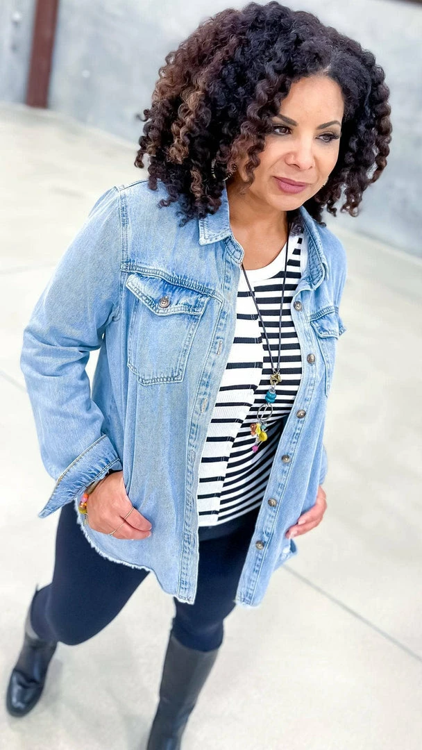 The ZigZag Stripe TOPS & TUNICS See For Yourself Tank