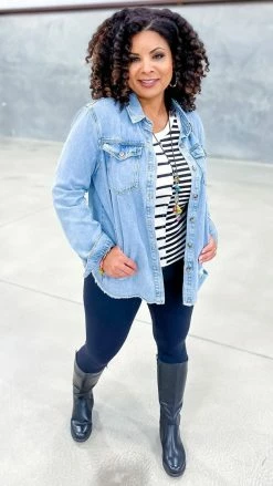 The ZigZag Stripe TOPS & TUNICS See For Yourself Tank