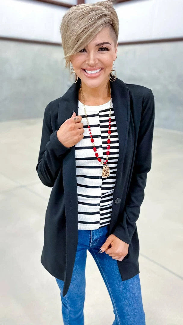 The ZigZag Stripe TOPS & TUNICS See For Yourself Tank