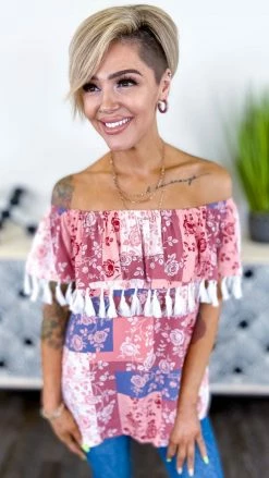 Andree TOPS & TUNICS She Brings Class Top