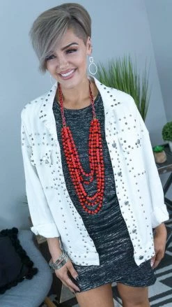 The ZigZag Stripe Shimmer Basically You Dress [NO RETURNS] DRESSES