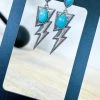 Southern Grace ACCESSORIES Show Stopper Lightning Earrings