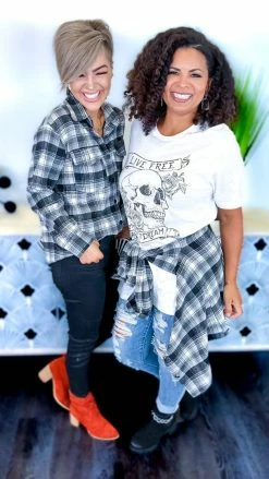 Southern Grace Silent Movie Shacket Shackets