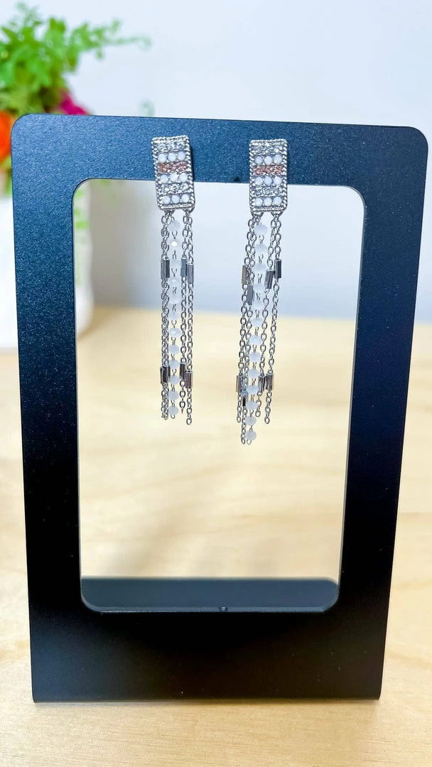 Southern Grace Silver Dance With Me Earrings ACCESSORIES