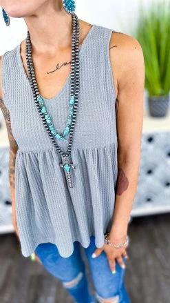 The ZigZag Stripe Silver Enhanced View Top