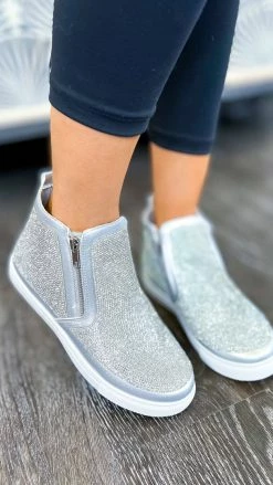 Miami Shoe SHOES Silver Fast Sneakers