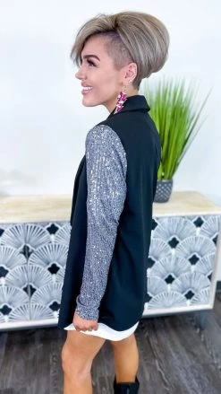 The ZigZag Stripe OUTERWEAR Silver Made For The Stage Blazer