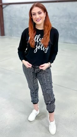 Blumin Silver Magic Of The Evening Jogger Pants BOTTOMS