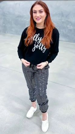 Blumin Silver Magic Of The Evening Jogger Pants BOTTOMS