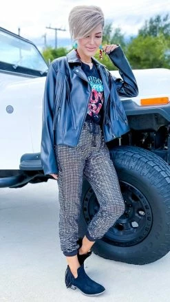 Blumin Silver Magic Of The Evening Jogger Pants BOTTOMS