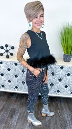 Blumin Silver Magic Of The Evening Jogger Pants BOTTOMS