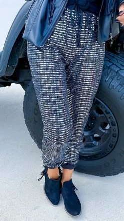 Blumin Silver Magic Of The Evening Jogger Pants BOTTOMS