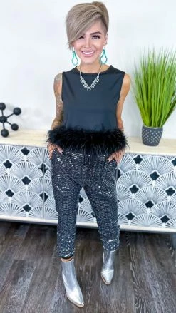 Blumin Silver Magic Of The Evening Jogger Pants BOTTOMS