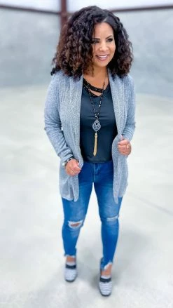 The ZigZag Stripe Silver Night Of Lights Blazer OUTERWEAR