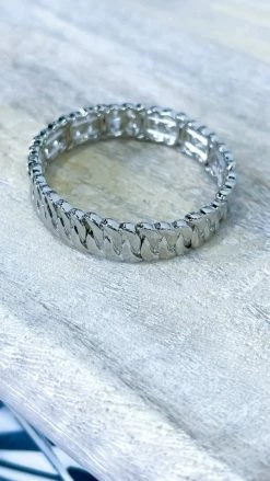 My Girl In LA Silver Renata Bracelet ACCESSORIES