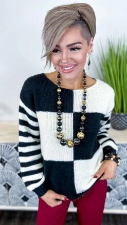 BiBi Ski Bum Sweater TOPS & TUNICS