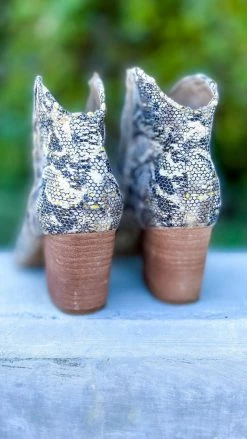 Very G Snake Sprinkle Booties [NO RETURNS] SHOES