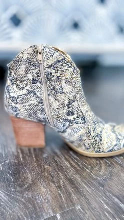 Very G Snake Sprinkle Booties [NO RETURNS] SHOES