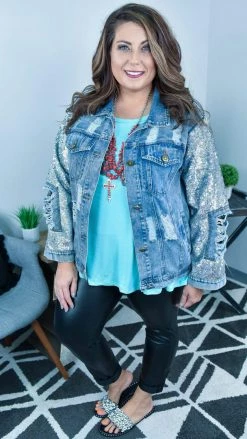 BiBi OUTERWEAR So Hollywood Denim Jacket