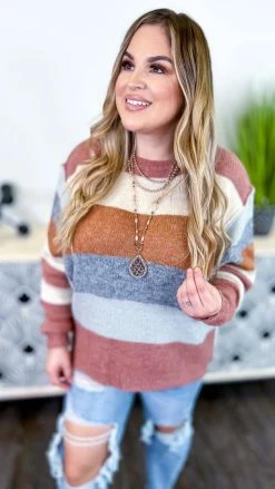 The ZigZag Stripe So Little Time Sweater