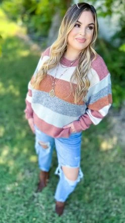 The ZigZag Stripe So Little Time Sweater