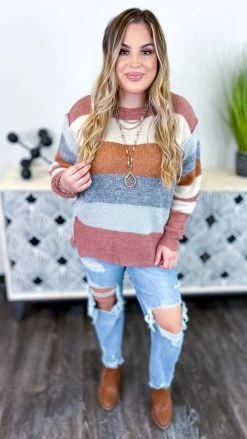 The ZigZag Stripe So Little Time Sweater