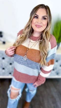 The ZigZag Stripe So Little Time Sweater