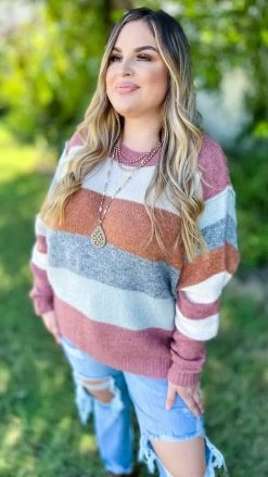 The ZigZag Stripe So Little Time Sweater