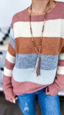 The ZigZag Stripe So Little Time Sweater