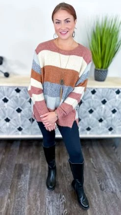 The ZigZag Stripe So Little Time Sweater