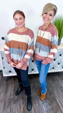 The ZigZag Stripe So Little Time Sweater
