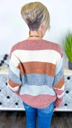 The ZigZag Stripe So Little Time Sweater