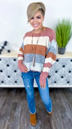 The ZigZag Stripe So Little Time Sweater