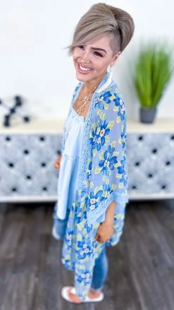 Umgee OUTERWEAR Somewhere Sunny Cardigan