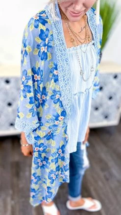 Umgee OUTERWEAR Somewhere Sunny Cardigan