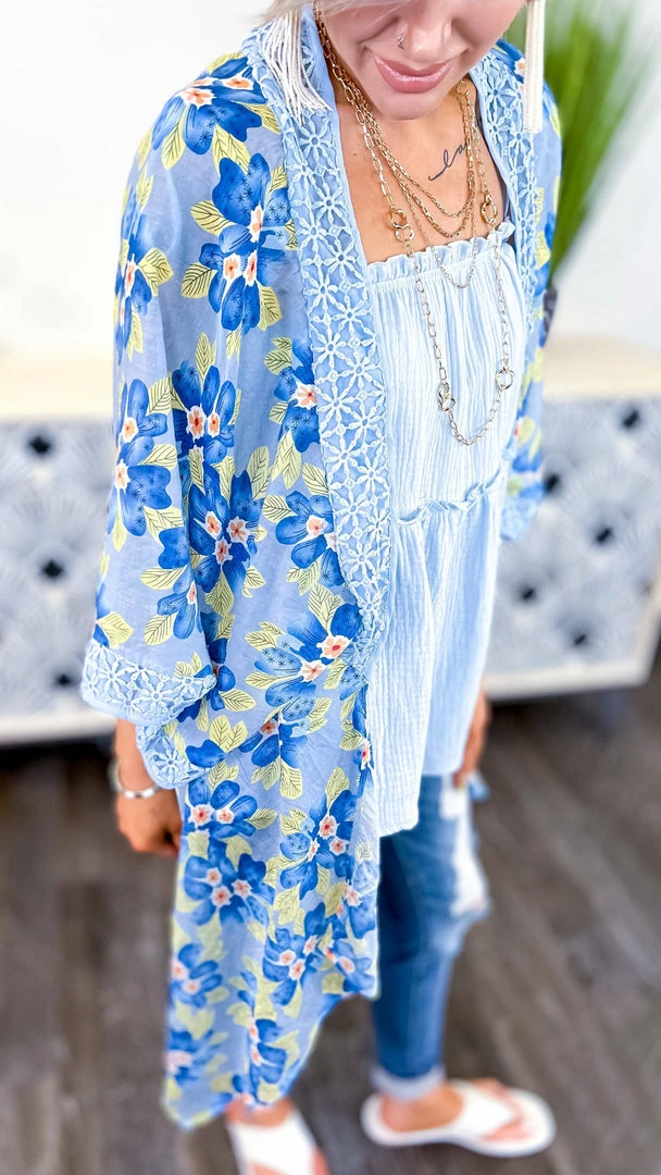 Umgee OUTERWEAR Somewhere Sunny Cardigan