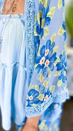 Umgee OUTERWEAR Somewhere Sunny Cardigan